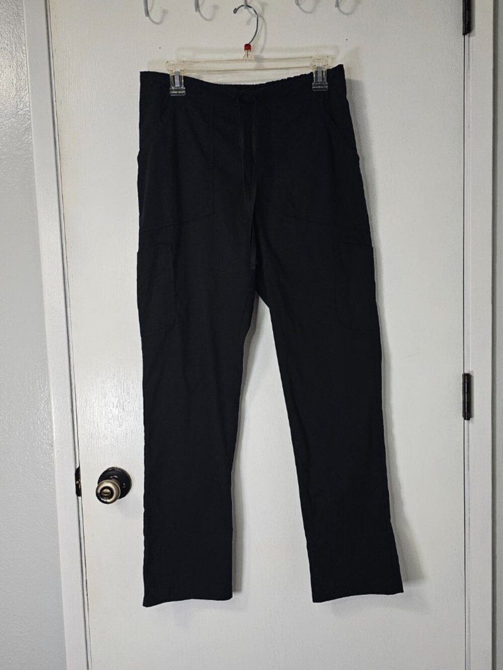 Women's Black Scrub Pants Bundle – Size Small & Medium (2-Piece Set) NEW - Picture 3 of 10